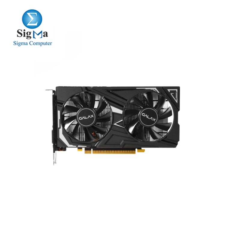 GALAX GeForce   GTX 1630 EX  1-Click OC Feature  4GB 63NQL4HP66EX 