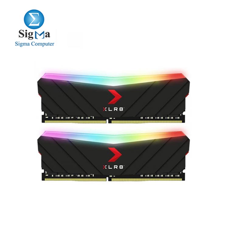 PNY 16GB  2x8GB  XLR8 RGB DDR4 3200MHz Desktop Memory      MD16GK2D4320016XRGB 