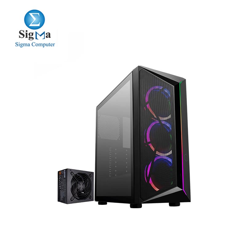 CASE COOLER MASTER CMP 510 ARGB-V2+6PUS 650W-80 PLUS Bronze