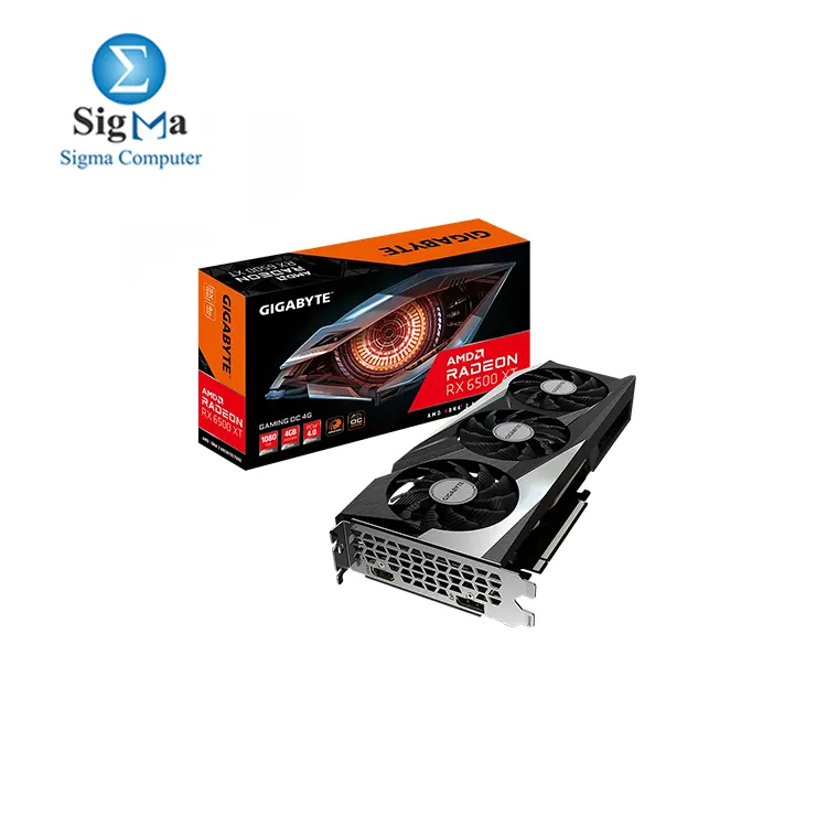 GIGABAYT Radeon™ RX 6500 XT GAMING OC 4G