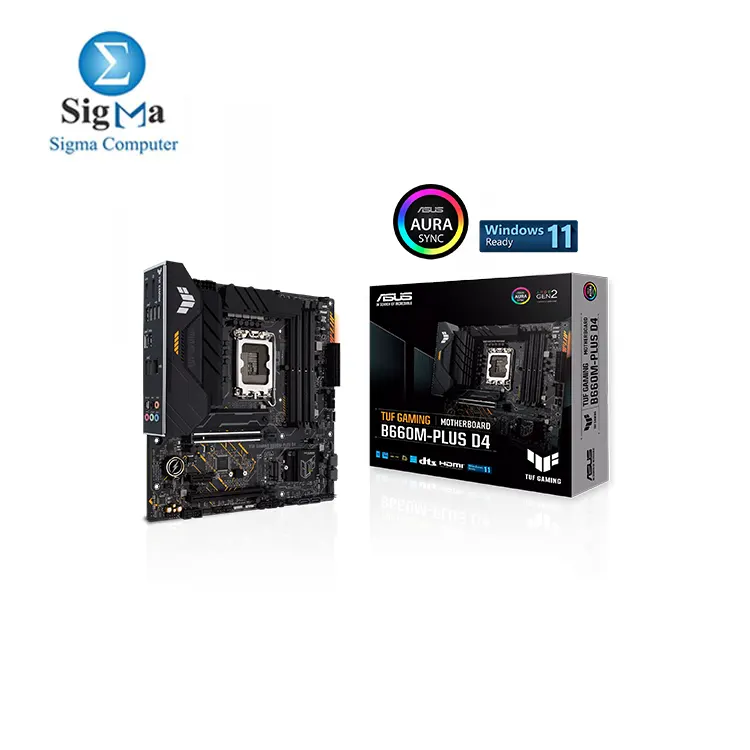 ASUS TUF GAMING B660M-PLUS D4 motherboard WIFI 