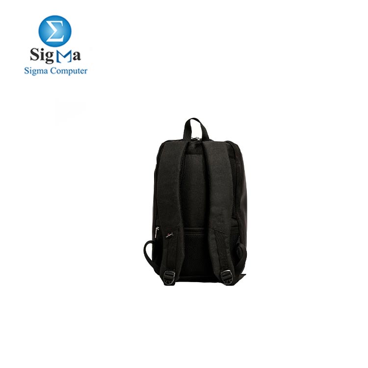 L avvento BG-56-B Laptop Backpack fits up to 15.6  - Black