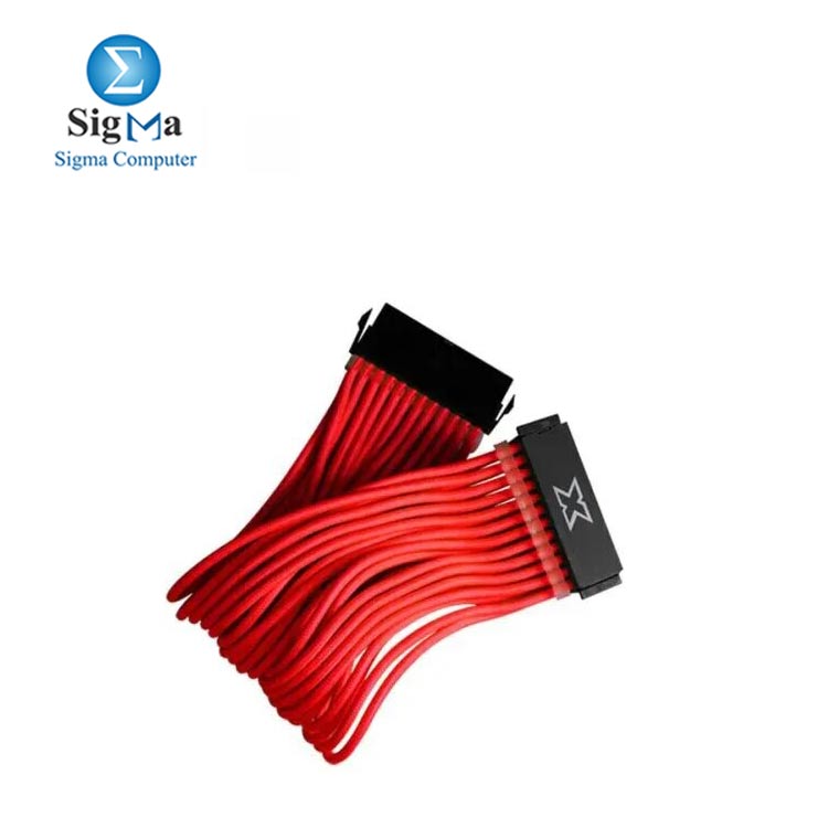 XIGMATEK I CABLE MB24P RED PSU Cable COVER