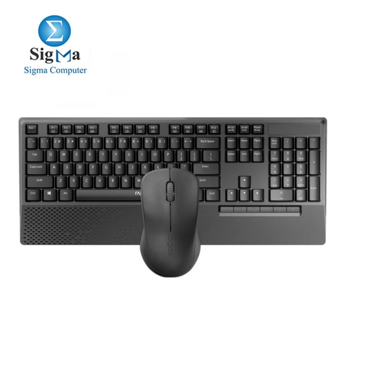 Rapoo X1960 Wireless Compo Keyboard & Mouse - Black