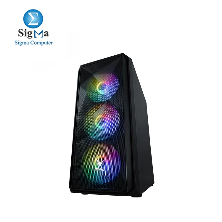  CASE VENTO FSP MESH VG10F 3Fan+Thermaltake Litepower LTP-0650P-2 650W Power Supply.