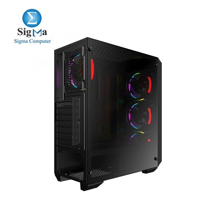  CASE VENTO FSP MESH VG10F 3Fan+Thermaltake Litepower LTP-0650P-2 650W Power Supply.