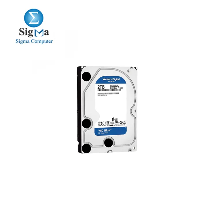  Western Digital Blue 2TB Desktop Hard Disk Drive - 5400 RPM SATA 6Gb s 64MB Cache 3.5 Inch - WD20EZAZ