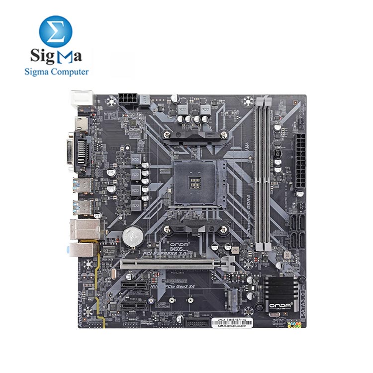 ARKTEK Motherboard AMD AK B450M EG ALPHA FORCE