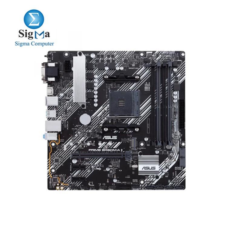 ASUS Motherboard AMD PRIME B450M-A II 90MB15Z0-M0EAY0