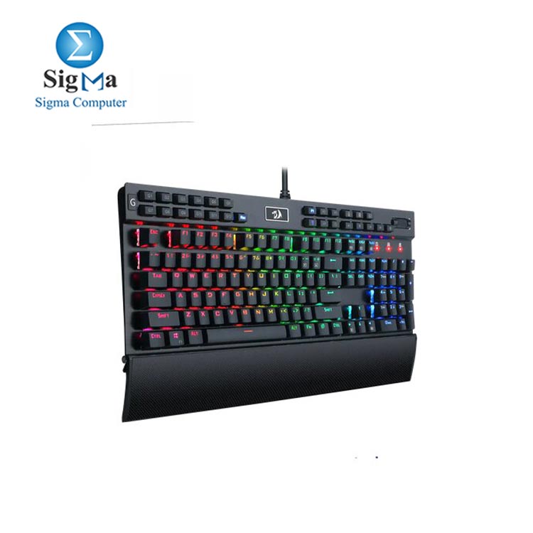 Redragon K550 Mechanical Gaming Keyboard, RGB LED Backlit with RED Switches