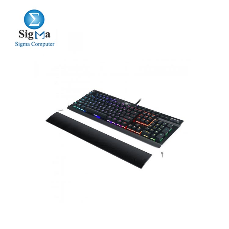 Redragon K550 Mechanical Gaming Keyboard, RGB LED Backlit with RED Switches