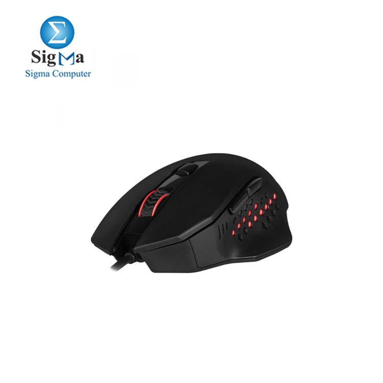 Redragon Gainer M610 Gaming Mouse Ergonomic Dedicated DPI Button USB Wiring Pixart 3168 Optical Sensor for Desktop, Laptop, Gamer and Work