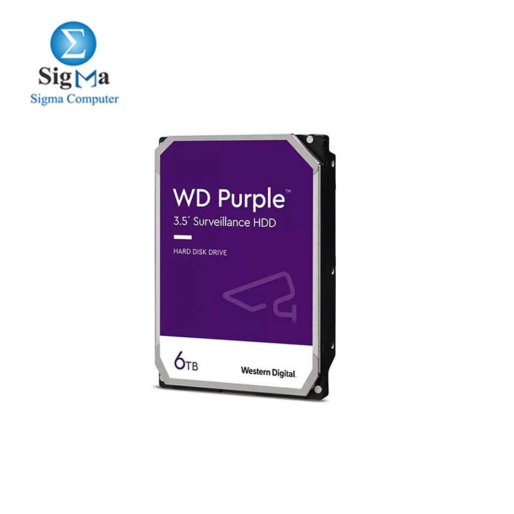 WD WD63PURZ Purple 6TB SATA Hard Drive 