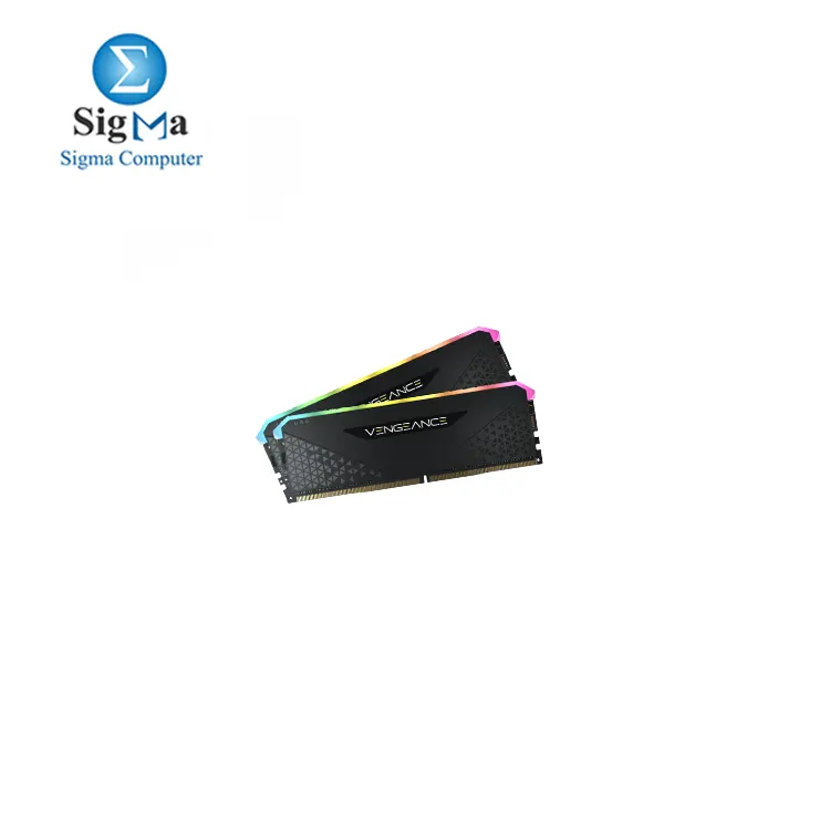 CORSAIR VENGEANCE® RGB RS 32GB (2 x 16GB) DDR4 DRAM 3600MHz C18 Memory Kit.