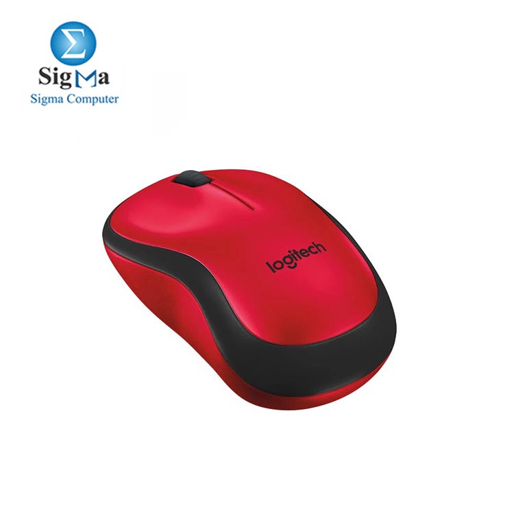 LOGITECH M220 SILENT WIRELESS MOUSE RED - EMEA-910-004880