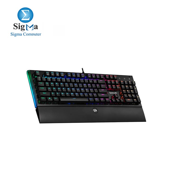 Redragon ARYAMAN K569 RGB MECHANICAL GAMING KEYBOARD- Red switch