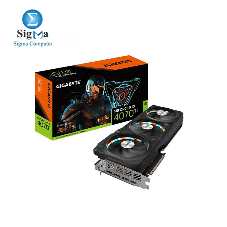 GiGABYTE GeForce RTX    4070 Ti GAMING OC 12G GV-N407TGAMING OC-12GD