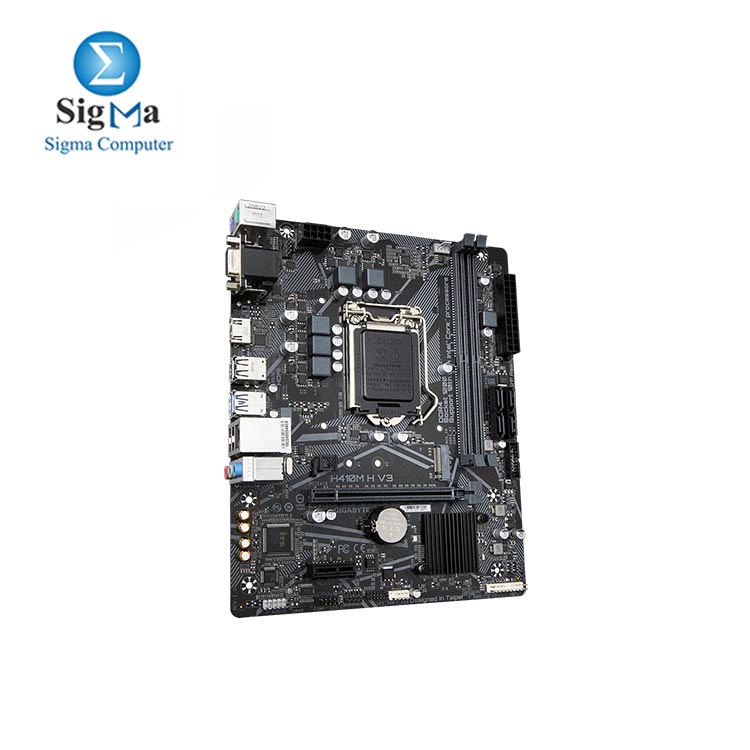 GIGABAYT INTEL H410M H V3 Motherboard  rev. 1.0 1.2 