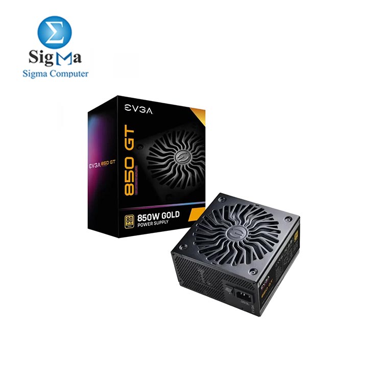  EVGA SuperNOVA 850 GT 80 Plus Gold 850W Fully Modular 220-GT-0850-Y2 Power Supply