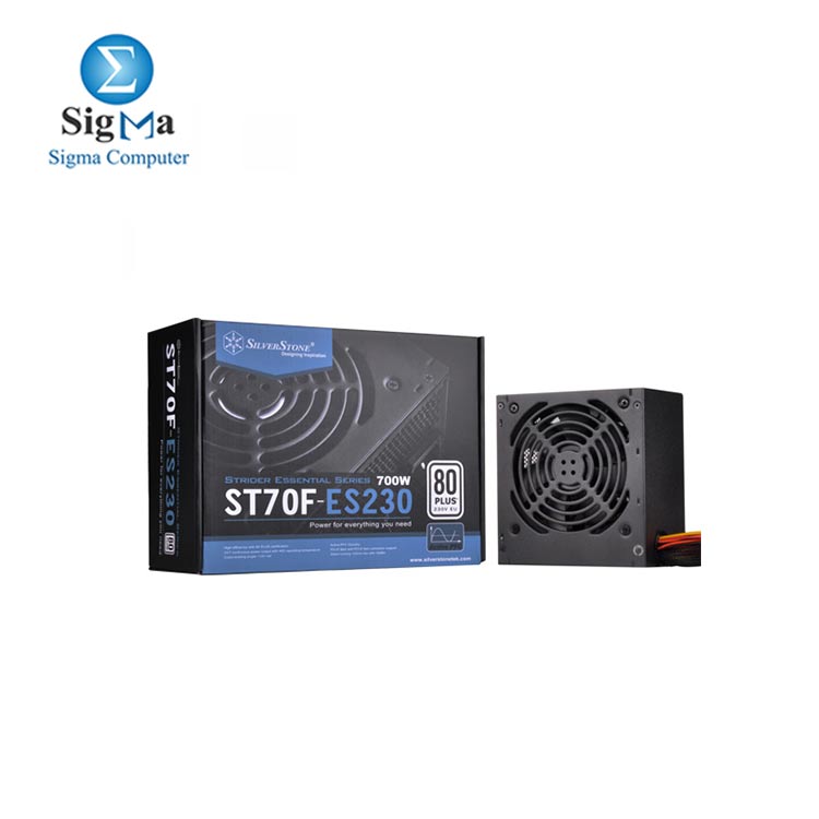 SilverStone 80 PLUS 230V EU 700W ATX power supply ST70F-ES230 SST-ST70F-ES230