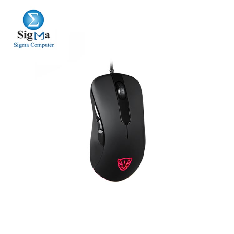 MOTOSPEED V100 RGB Backlight Gaming Mouse   400   6200 DPI   Black