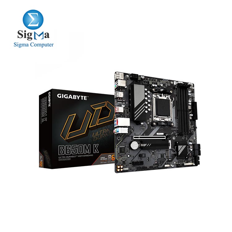 GIGABAYT MOTHERBOARD  AMD B650M K  rev. 1.0 