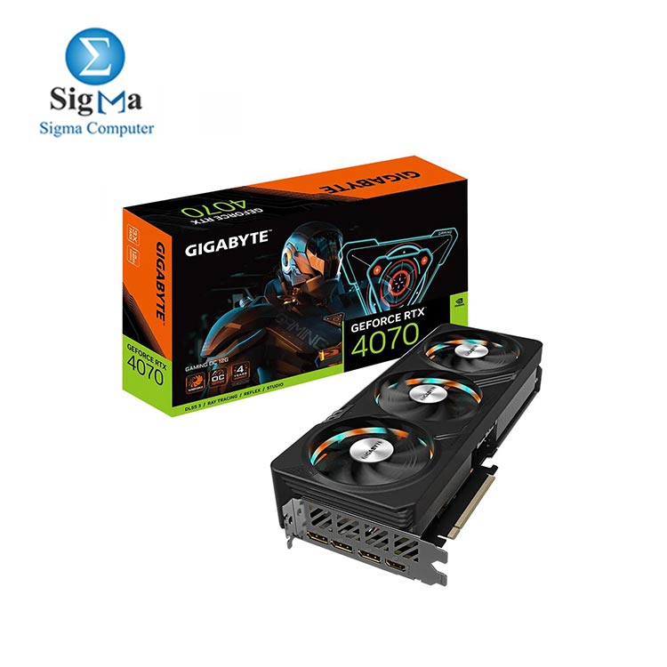 GIGABAYT GeForce RTX        4070 GAMING OC 12G GV-N4070GAMING OC-12GD