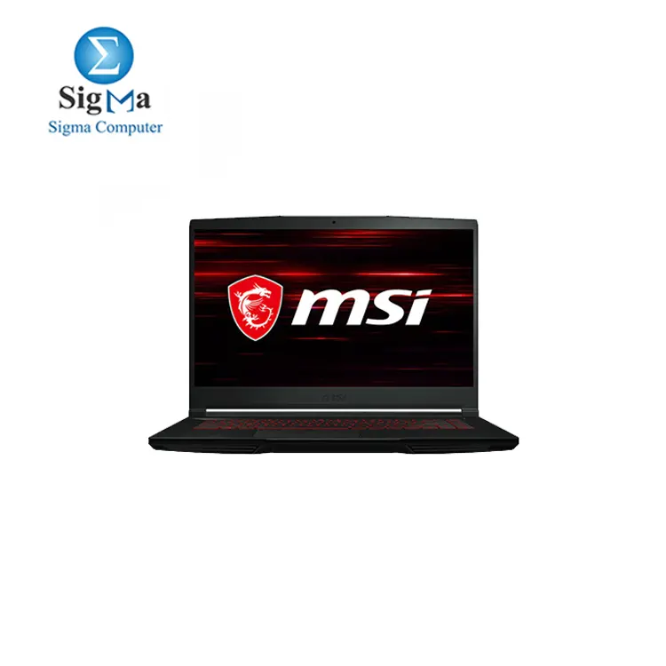 MSI GF63 Thin 10UC-Intel Core i5-10500H-nividia RTX3050 4GB GDDR6-8GB ddr4 3200-256GB NVMe PCIe-1TB (SATA) 5400rpm-15.6