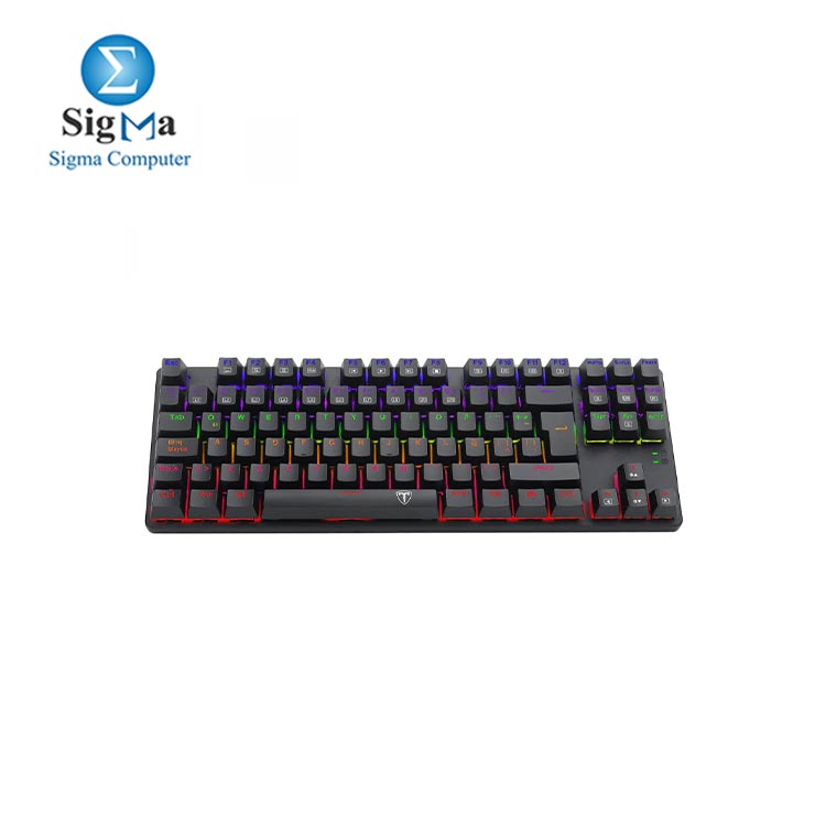 T-DAGGER Bora T-TGK313 Rainbow Gaming Mechanical Keyboard RED SWITCH 