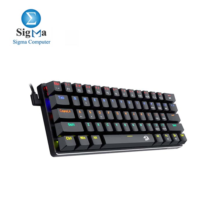 REDRAGON K613 JAX Gaming Mechanical Keyboard – Brown Switch (Black)