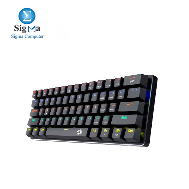 REDRAGON K613 JAX Gaming Mechanical Keyboard – Brown Switch (Black)