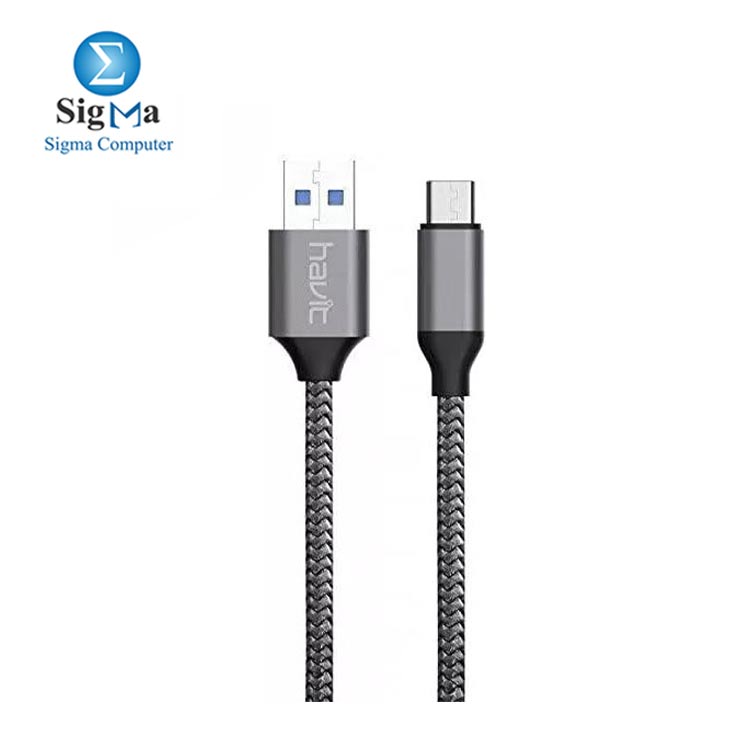 HAVIT CABLE  H693 USB-A USB-C 3.0 2A