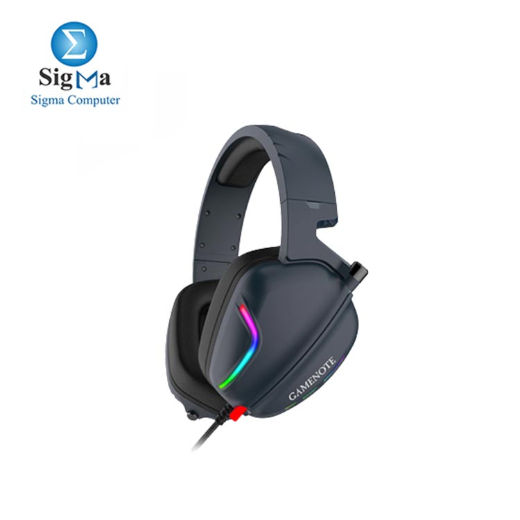 HAVIT H2019U RGB Surround Sound Gaming Headset USB - Blue