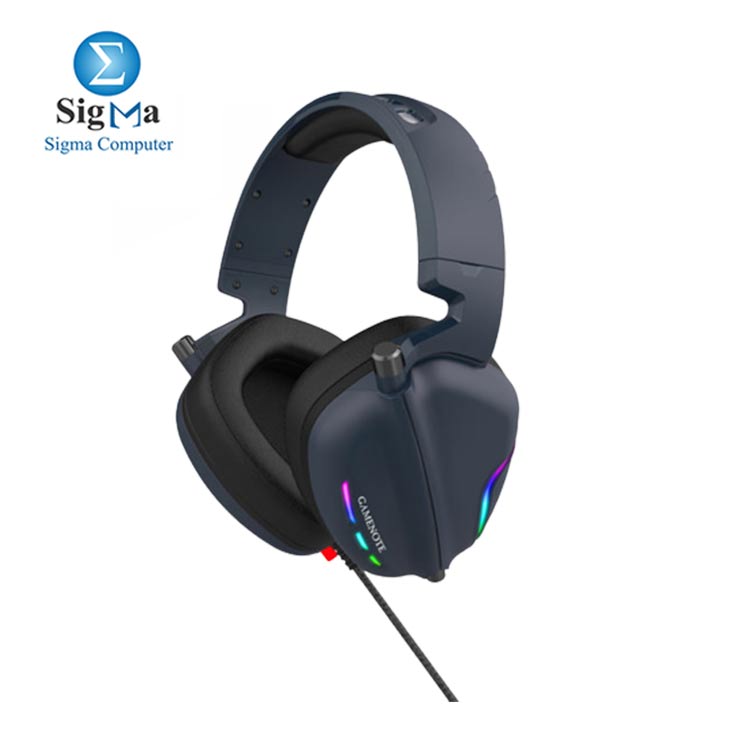 HAVIT H2019U RGB Surround Sound Gaming Headset USB - Blue