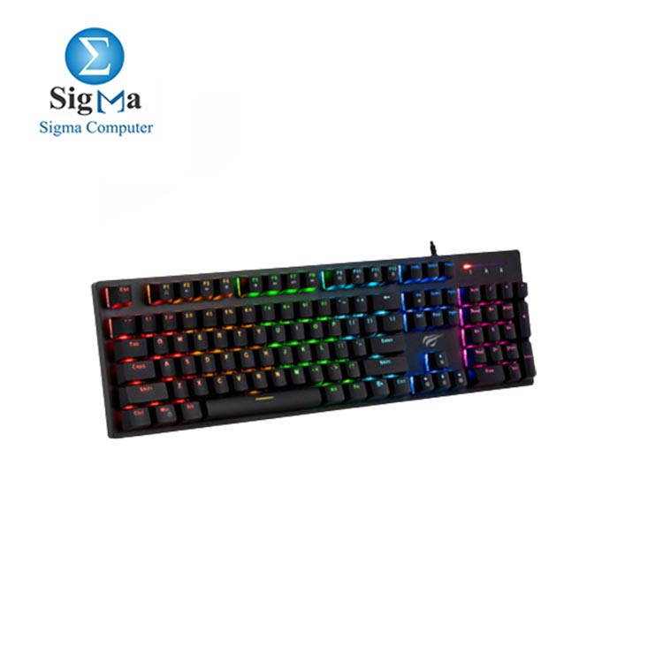 HAVIT KB858L RGB Backlit Mechanical GAMING Keyboard