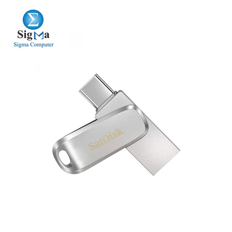 SanDisk SDDDC4-128G-G46 Ultra® Dual Drive Luxe USB Type-C™ Flash Drive