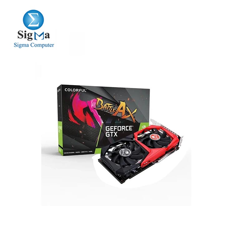 Colorful GeForce GTX 1650 NB 4GD6 V2-V DDR6  Dual Fan 