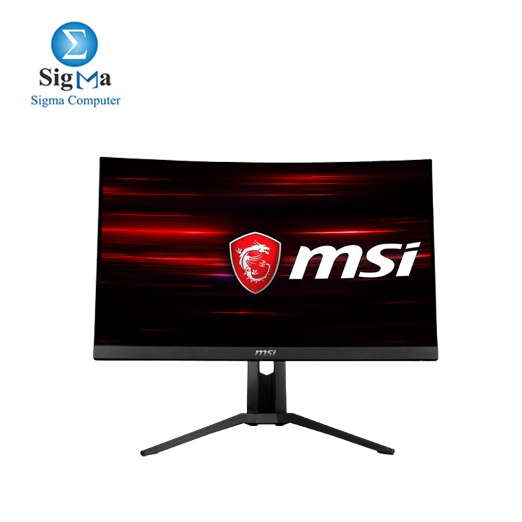 MSI - Ecran pc gamer incurvé - msi optix g24c6 - 23,6 fhd - dalle va - 1ms  - 144hz - freesync premium - displayport / hdmi