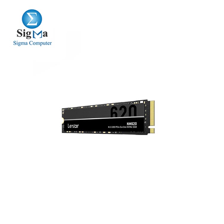 Lexar® NM620 M.2 2280 NVMe SSD 2TB sequential read up to 3500MB/s, write up to 3000MBs