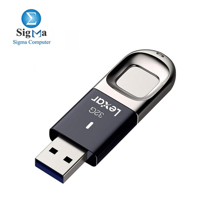 Lexar 32GB Jumpdrive Fingerprint F35 Usb 3.0 Flash Drive  Capacity