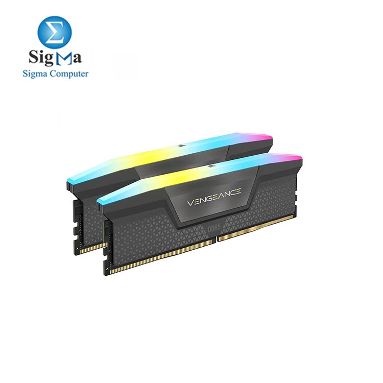 Corsair 64GB (2 x 32 GB) CMH64GX5M2B6000Z30 Vengeance RGB CL30 6000MHz DDR5