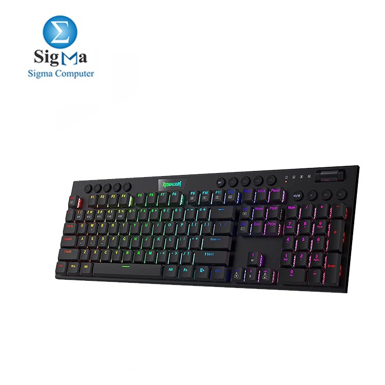 X9 RGB Mechanical Keyboard Gaming - Full Size USB Wired Mechanical Gaming  Keyboard - Roller Bar, Metal Top Panel, Brown Switch - Mechanical RGB