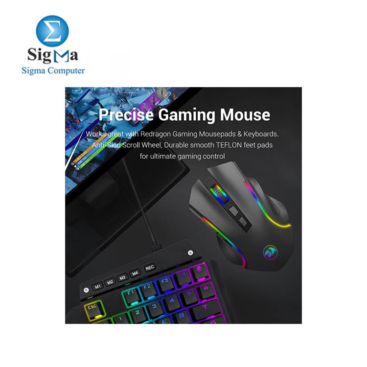 REDRAGON M602-KS WIRELESS GAMING MOUSE RGB BACKLIT