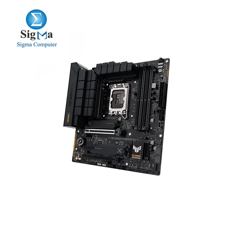 ASUS TUF GAMING B760M-PLUS D4 Intel® Socket LGA1700 for 13th Gen Intel® Core™ & 12th Gen motherboard.