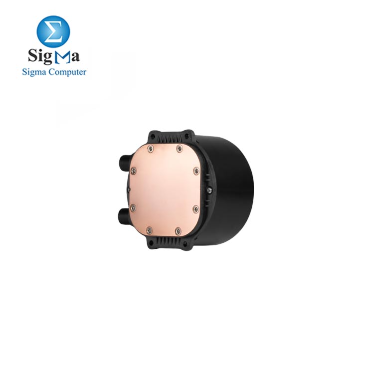 GAMDIAS AURA GL240 RGB Liquid CPU Cooler  High-performance pump  2700 RPM   PWM fans  66.7 CFM   RGB lighting  durable Teflon tube  and broad compatibility  LGA2066  AM4  etc.   with a TDP of 230W