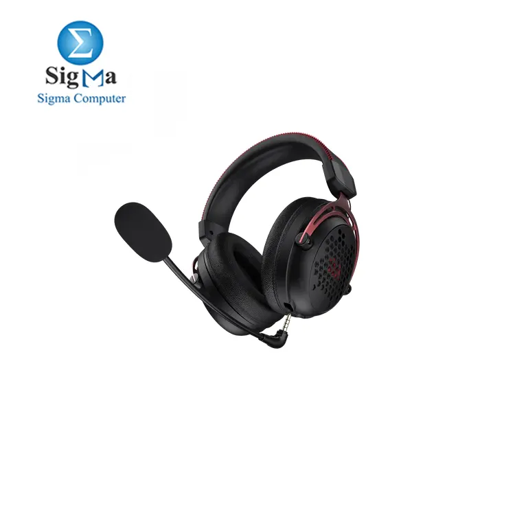 Redragon H386 Diomedes Wired Gaming Headset - 7.1 Surround Sound - 53MM Drivers - Detachable Microphone - Multi Platforms Headphone