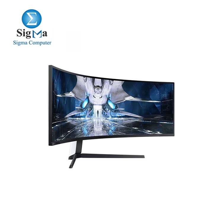 Monitor SAMSUNG LS49AG950NMXZN Odyssey Neo G9 49 Inch Gaming Monitor 5120x1440 240Hz VA 1ms GTG 125 sRGB G-Sync Compatible - HDMI Version 2.1