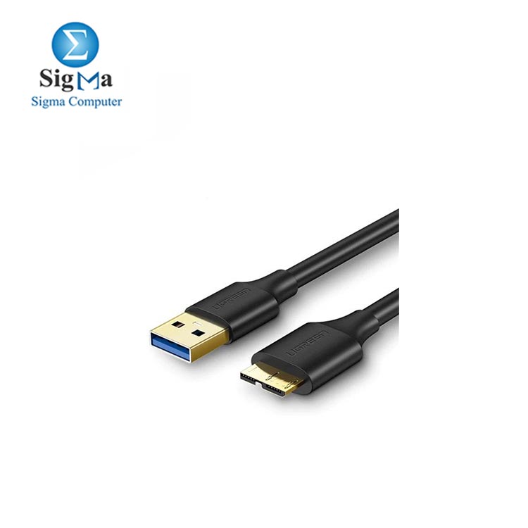 UGREEN 10841 US130 USB 3.0 A Male to Micro USB 3.0 Male 1m Cable -Black