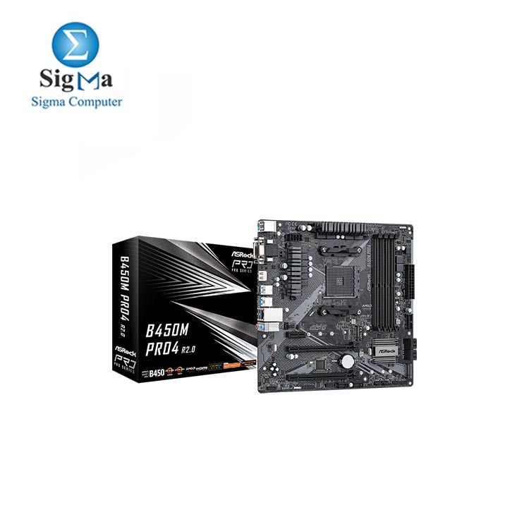 ASROCK AMD B450M PRO4 DDR4