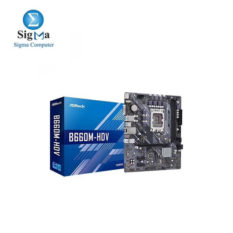 ASROCK INTEL B660M HDV-DDR4